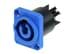 Toon details voor powerCON 20A paneelmontage -D- 2p+PE pen tab4,8x0,5mm blauw Afbeelding van powerCON 20A paneelmontage -D- 2p+PE pen tab4,8x0,5mm blauw