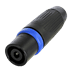 Toon details voor speakON 4-polig kabeldeel male Touring zwart IEC62368-1 Afbeelding van speakON 4-polig kabeldeel male Touring zwart IEC62368-1