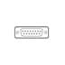 Toon details voor D-sub connector 15p female solder tinned Afbeelding van D-sub connector 15p female solder tinned