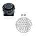 Toon details voor LK 37p panel with nut fem. crimp Afbeelding van LK 37p panel with nut fem. crimp
