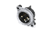Toon details voor XLR chassis A 3 pin pen PCB-H halo Afbeelding van XLR chassis A 3 pin pen PCB-H halo