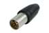 Toon details voor XLR kabeldeel 5 pin pen nikkel behuizing goudcontacten IP67 BULK Afbeelding van XLR kabeldeel 5 pin pen nikkel behuizing goudcontacten IP67 BULK