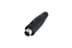 Toon details voor TINY XLR kabeldeel 5p female zwart/goud rubber Afbeelding van TINY XLR kabeldeel 5p female zwart/goud rubber