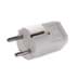 Zeige Details für Stecker mit Schutzkontakt ohne Knickschutztülle kalkweiß Bild von Stecker mit Schutzkontakt ohne Knickschutztülle kalkweiß