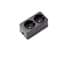 Toon details voor contactdoos randaarde  2v zwart Afbeelding van contactdoos randaarde  2v zwart