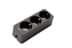 Toon details voor contactdoos randaarde  3v zwart Afbeelding van contactdoos randaarde  3v zwart
