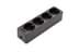 Toon details voor contactdoos randaarde  4v zwart Afbeelding van contactdoos randaarde  4v zwart