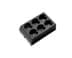 Toon details voor contactdoos randaarde  6v (2x3) zwart Afbeelding van contactdoos randaarde  6v (2x3) zwart