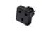 Zeige Details für Reisestecker D / F Auf UK 13 Amp. mit Schutzkontakt schwarz Bild von Reisestecker D / F Auf UK 13 Amp. mit Schutzkontakt schwarz