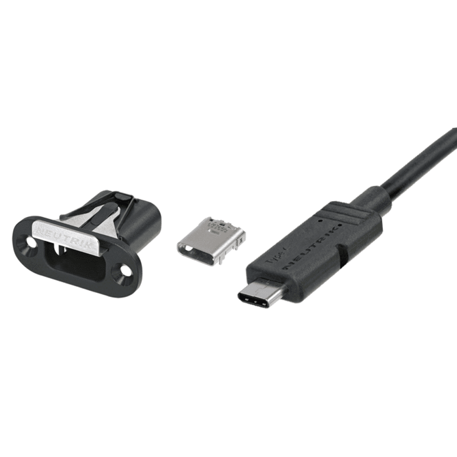 Afbeelding voor categorie mediaCON USB-C Neutrik