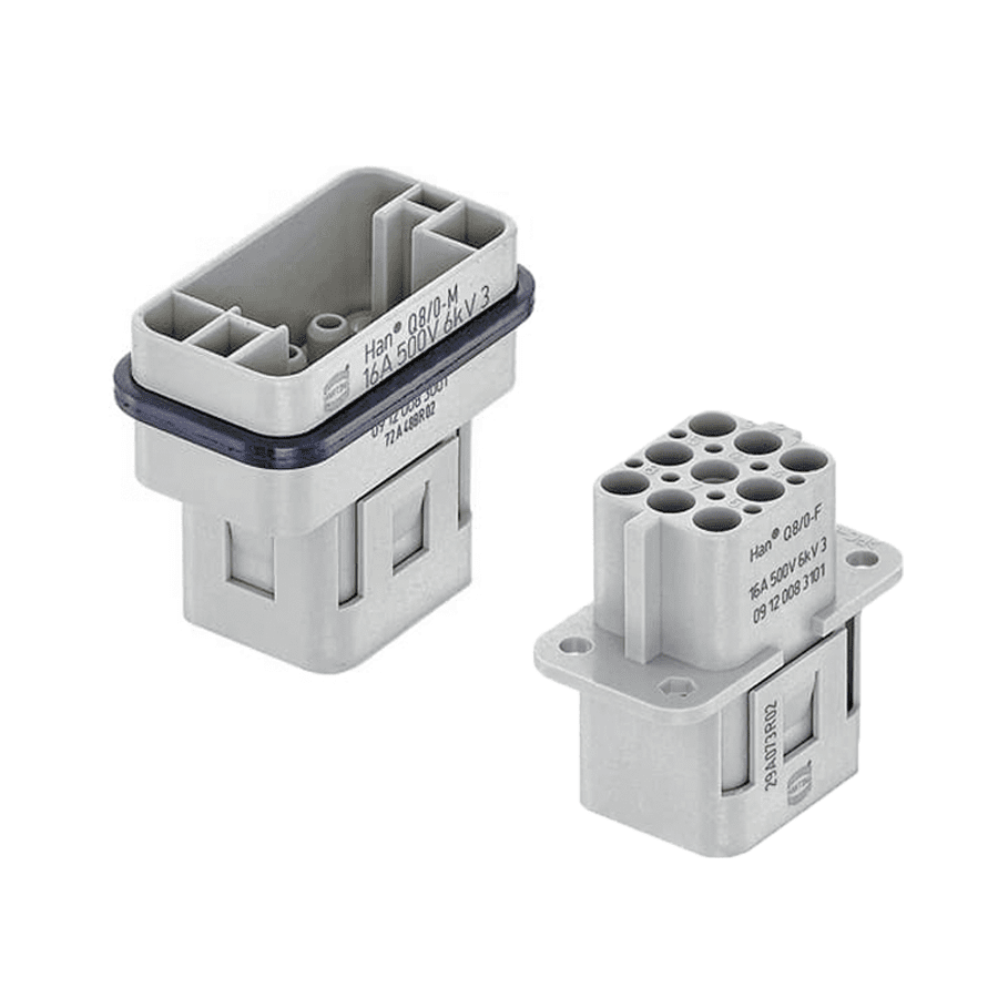 Afbeelding voor categorie Han Q compact connectors