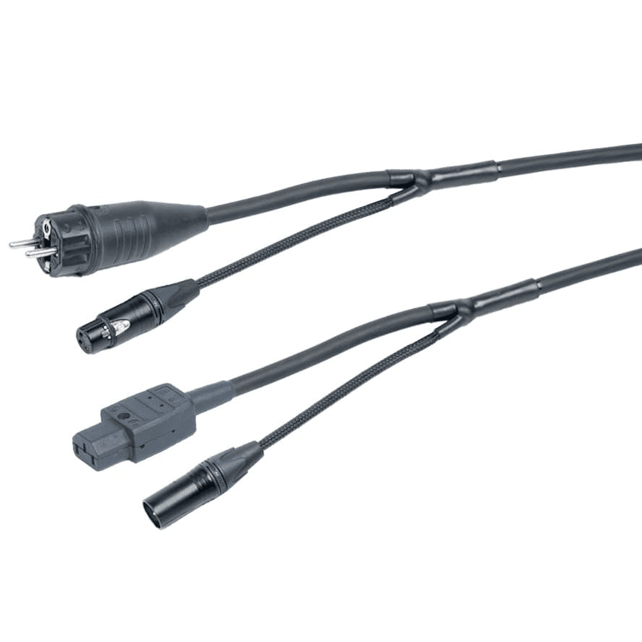 Afbeelding voor categorie combi Audio XLR 3 Schuko > IEC C13