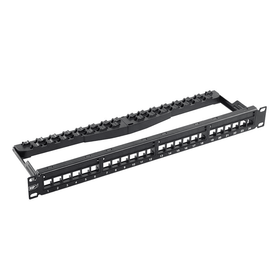 Afbeelding voor categorie Keystone Patch Panels rackmounted