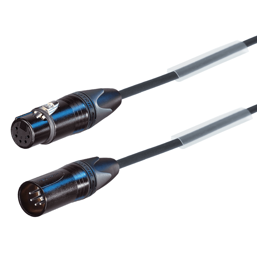 Afbeelding voor categorie DMX-kabel FLEX met Neutrik XLR 5p