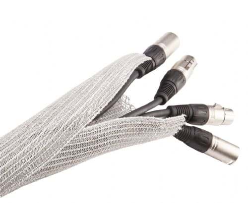 Afbeelding van Self closing cable wrap 10mm Grey 25 meter