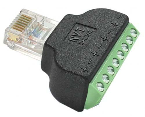 Afbeelding van Smart Terminal RJ45 male to Screw Terminals