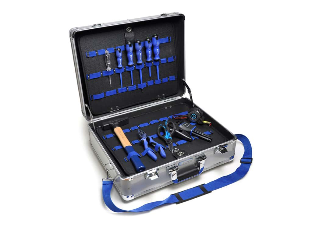 Afbeelding van TOOL ALLUMINIUM CASE EQUIPPED WITH LIGHT SELECTION GPT TOOLS