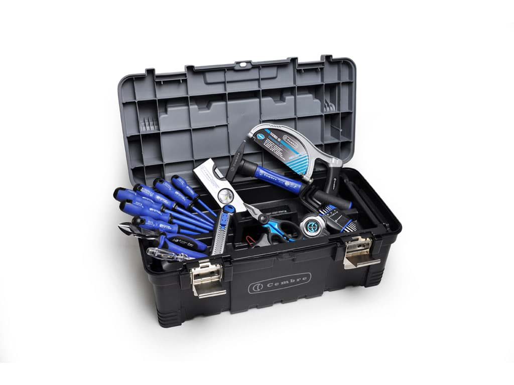 Picture of TOOL PLASTIC CHEST EQUIPPED WITH SELECTION GPT TOOLS