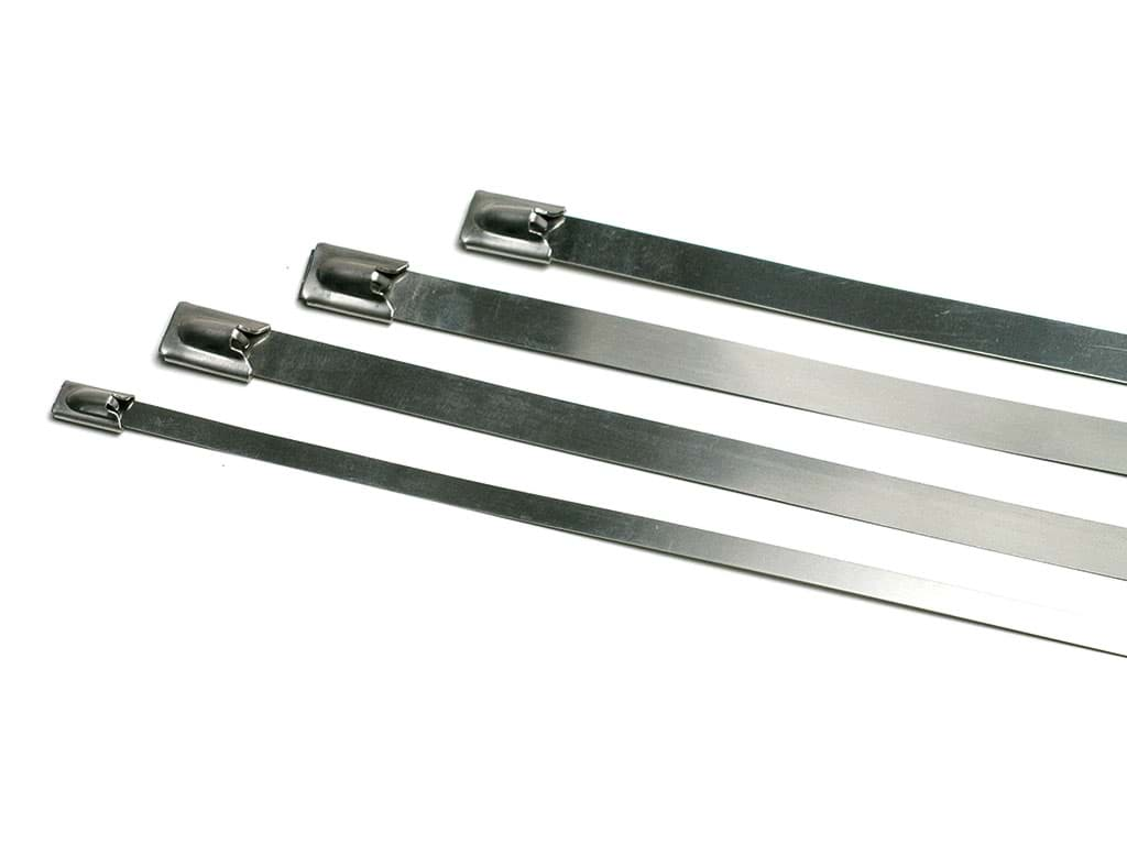 Afbeelding van 200MM.LENGH, 4,5MM.WIDTH, STAINLESS STEEL AISI 304 CABLE TIE, PACKAGIN