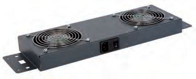 Afbeelding van fan unit 2 fans modular Retex racks