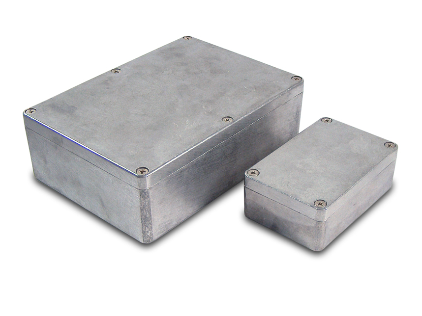 Afbeelding van behuizing aluminium  90x 36x 30mm blank Heavy Duty IP54-IP65