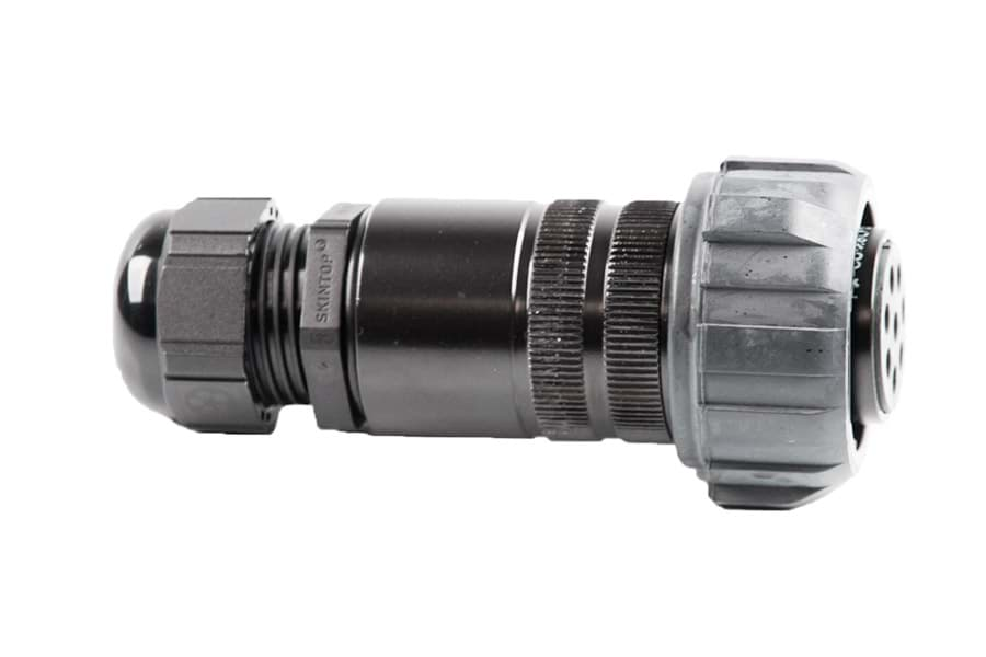 Picture of PA-COM 22-23 8p cable connector with nut fem. d=13-18mm