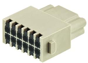 Afbeelding van Han module Quick-L DD12 female 1mod.