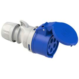 Bild von CEE koppeling 5p  32A 230V 9h blauw IP44 PCE
