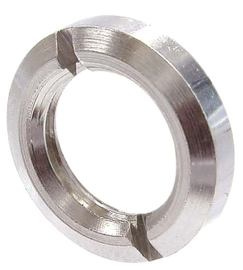 Afbeelding van slim-line nut nickel plated