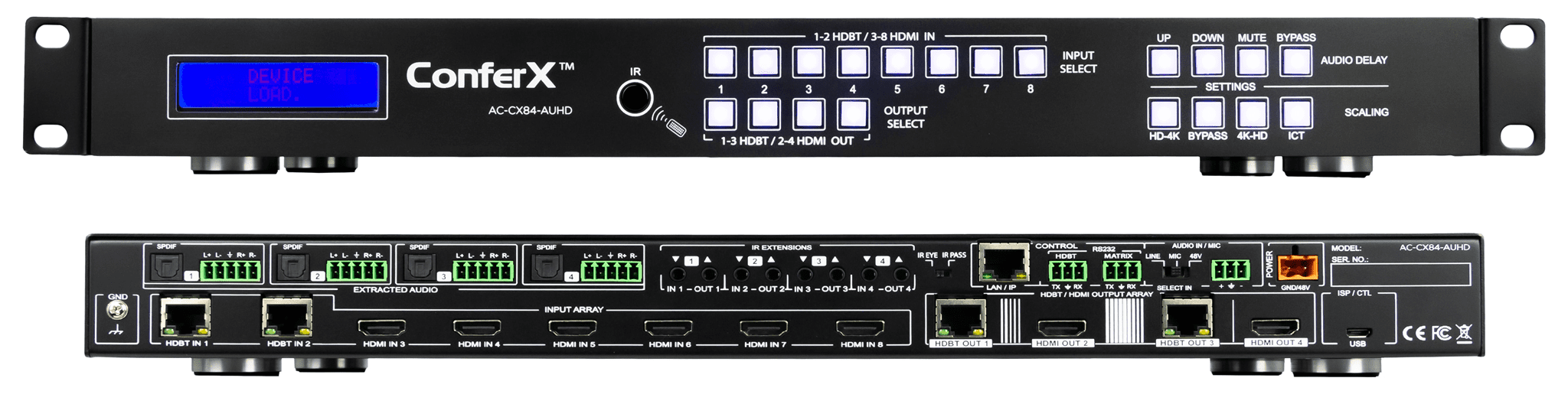 Afbeelding van Matrix Switcher 2HDBT+6HDMI to 2xHDBT+2xHDMI ConferX