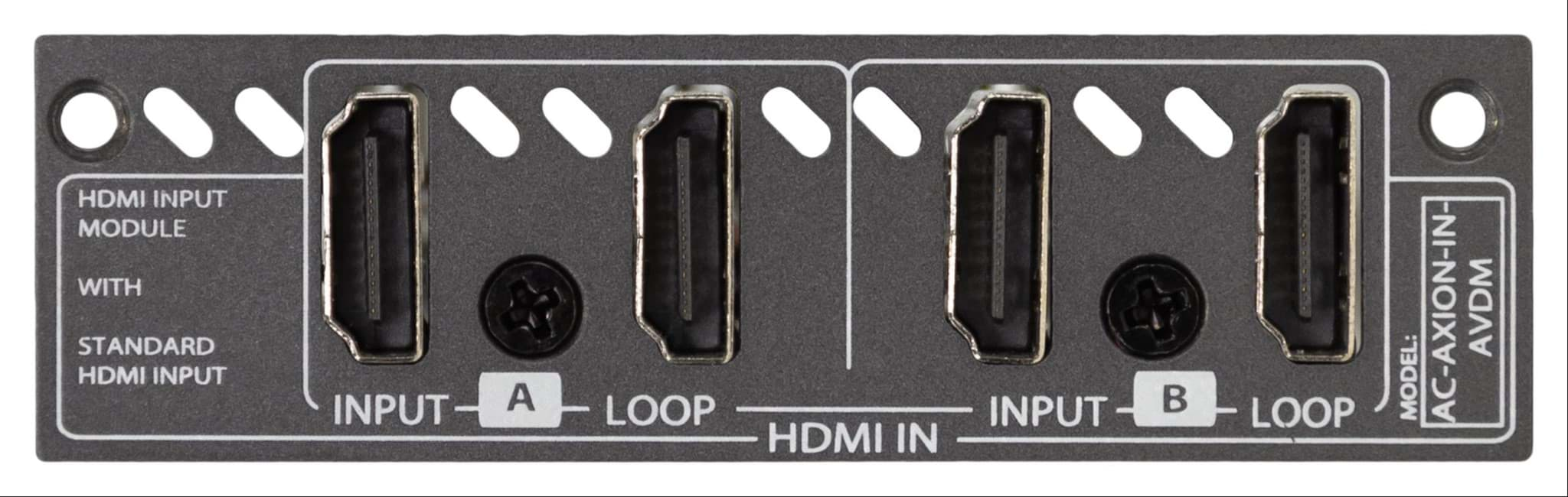 Afbeelding van Axion Input Card 2xHDMI+HDMI-loop with Audio-Downmixing