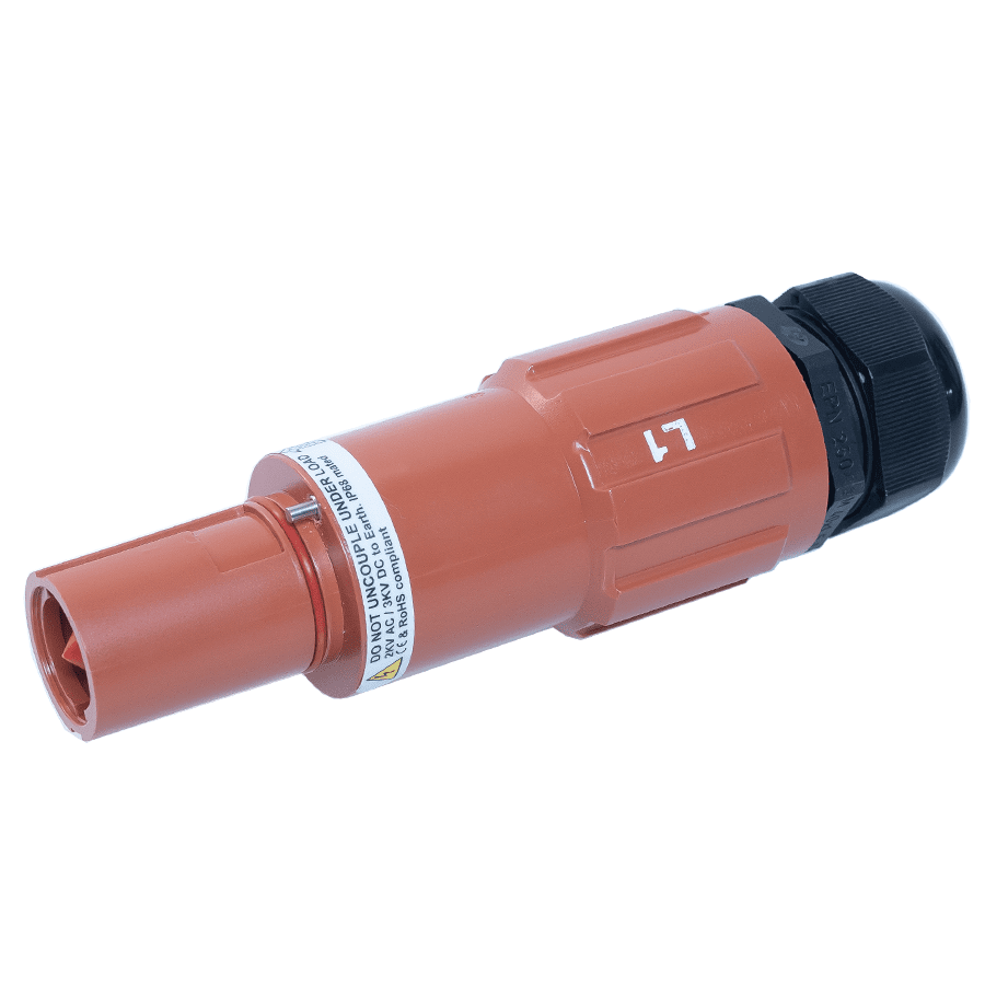 Afbeelding van Powerline cable-drain  185mm2 d=26-32mm L1 brown