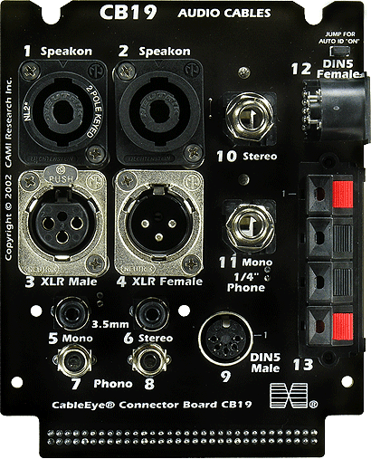 Bild von Connector Board Set CB19 (Audio Cables)