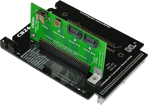 Afbeelding van Connector Board Set CB26D for CB26 (1394b USBmB ATA)