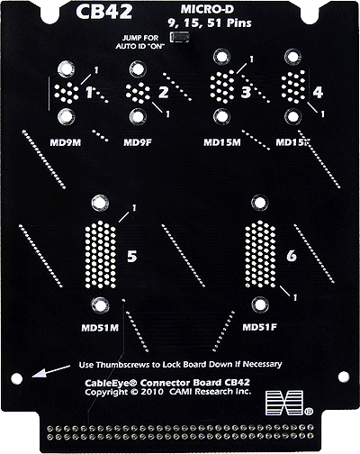 Bild von Connector Board Set CB42 (MicroD 9 -15 -51)