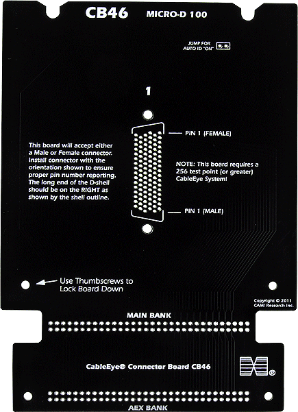 Afbeelding van Connector Board Set CB46 (MicroD 100) with expander cable