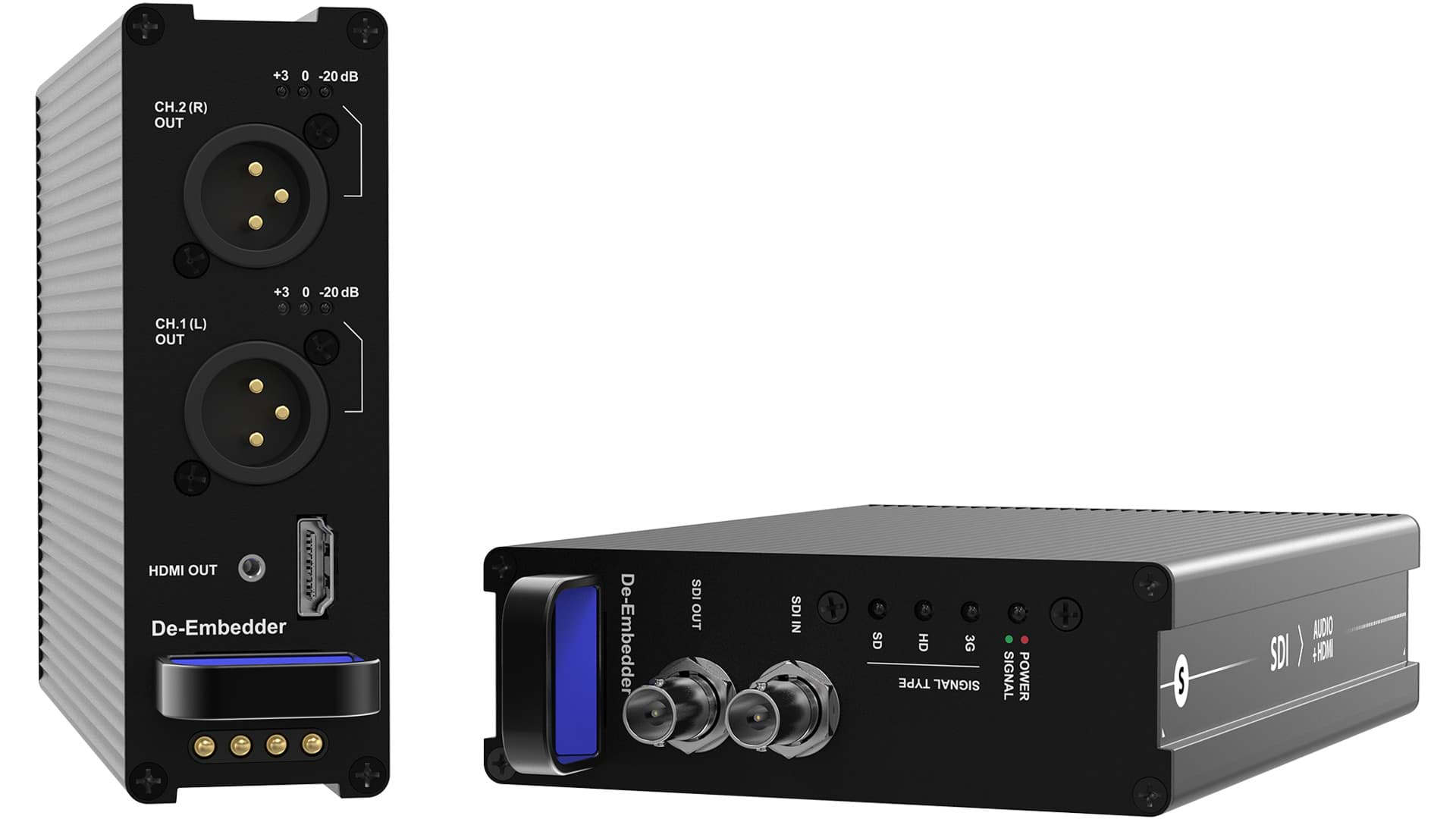 Afbeelding van Reversible Module 3G-SDI to HDMI1.2 + Audio DeEmbedder