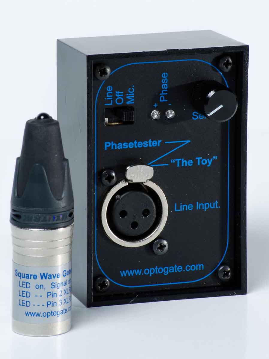 Bild von Phase Tester XLR - Cable / Polarity combination