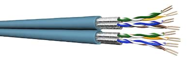 Afbeelding van datakabel DUO CAT6A U/FTP AWG23/1 Dca-s2 blauw UC500 HASPEL 500m