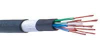 Afbeelding van datakabel CAT5E U/UTP AWG24/7 PVC zwart HASPEL 152m