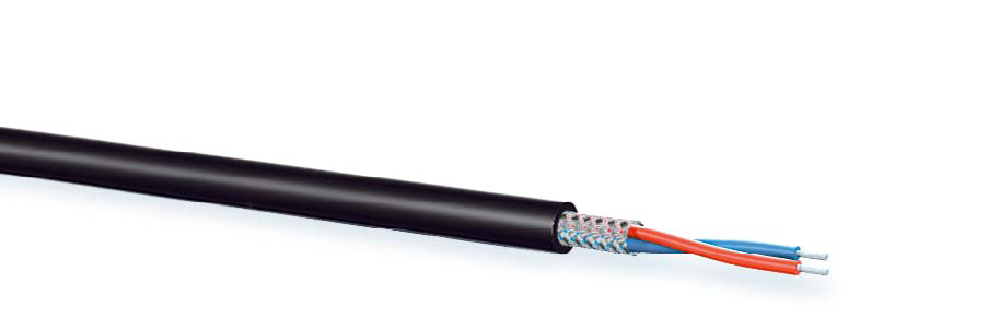 Afbeelding van audiosignaalkabel 110-AES PUR 2x0,22mm2 GV d=5,5mm zwart