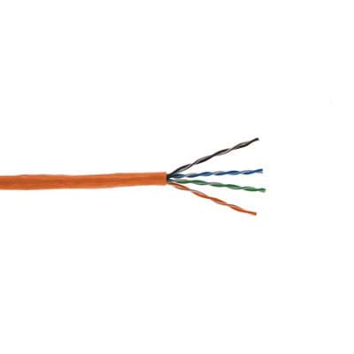 Afbeelding van datakabel CAT5E UTP 350MHz AWG24/1 PVC Dca-s3d2a3 oranje