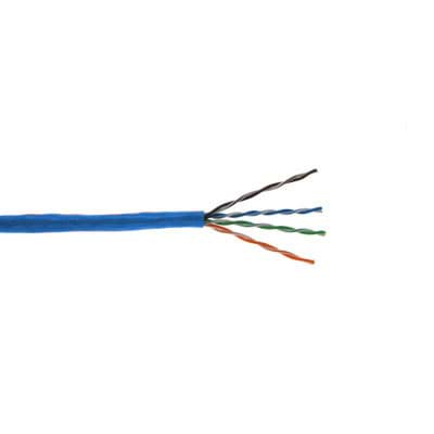 Afbeelding van datakabel CAT5E UTP 350MHz AWG24/1 PVC Dca-s3d2a3 blauw