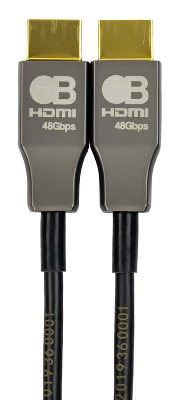 Afbeelding van HDMI kabel 48Gbps 8K/UHD@120   5m Fiber Hybrid Bullet Train