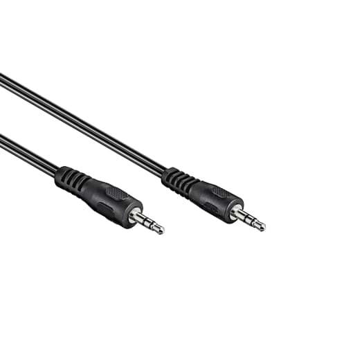 Afbeelding van audiokabel jack 3,5mm stereo > jack 3,5mm stereo  5,0m