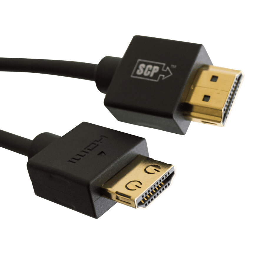 Afbeelding van HDMI kabel Ultra Slim Certified 0,5m 4K/UHD@60 18Gbps blister