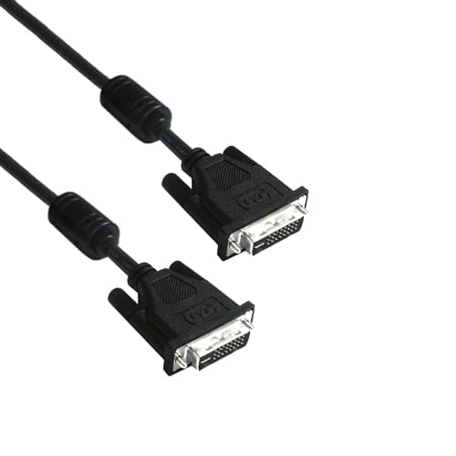 Afbeelding van DVI kabel Duallink 24+1 male/male zwart HQ 2,0m