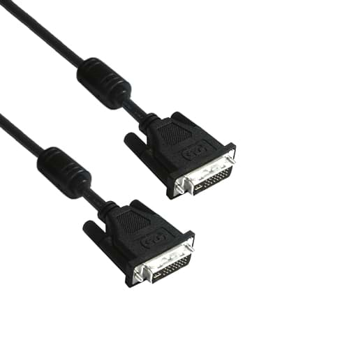 Afbeelding van DVI kabel Duallink 24+5 male/male zwart HQ 2,0m