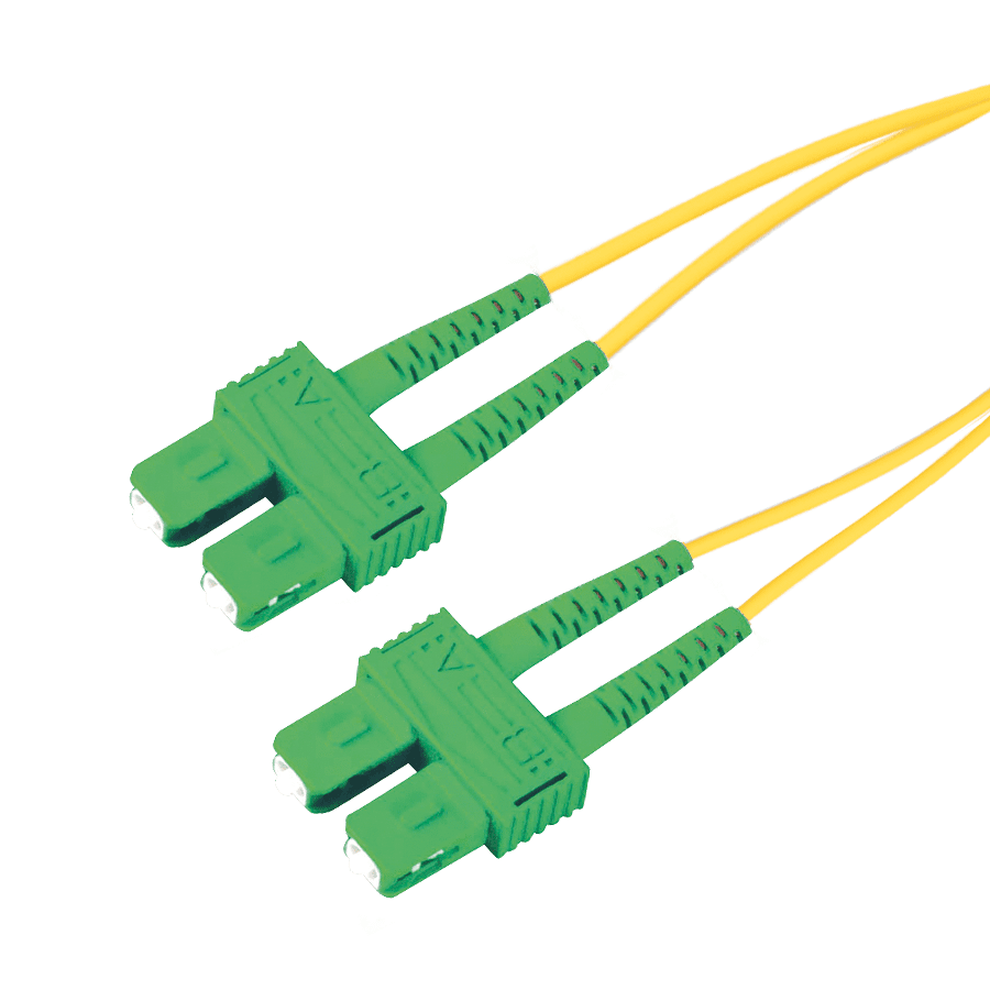 Afbeelding van patchcord SingleMode Duplex SCA-SCA  3.0m G652D Yellow d3mm Enhanced