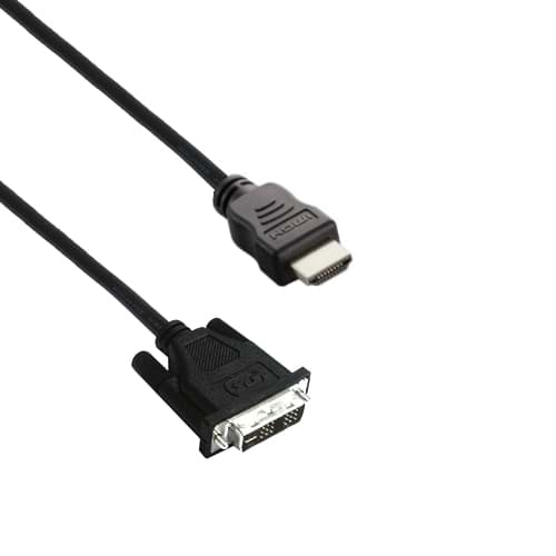 Afbeelding van HDMI kabel A naar DVI-D singlelink 18+1 zwart 3,0m